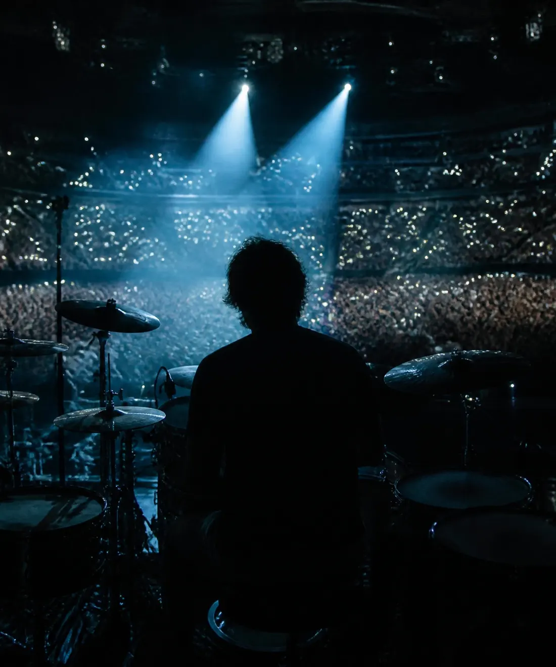 Diamond Johnson performing on a major arena stage